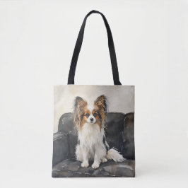 Bolso De Tela Azulejo de Foto Acrílico Papillion