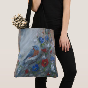 Bolso De Tela Azulejo - Pintura de EE. UU.