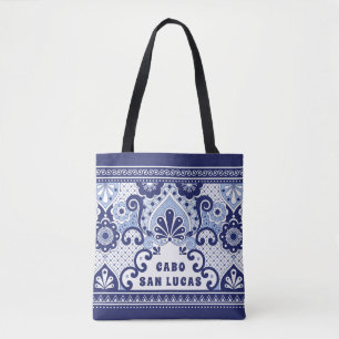 Bolso De Tela Azulejos mexicanos Talavera de Cabo San Lucas
