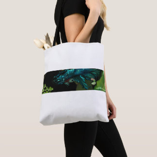 Bolso De Tela Azure Betta Fish