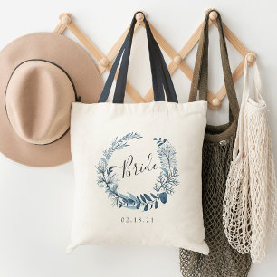 Bolso De Tela Azure Wild "Bride"