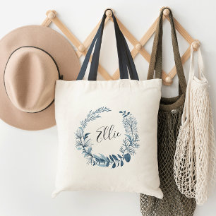 Bolso De Tela Azure Wild Personalizado