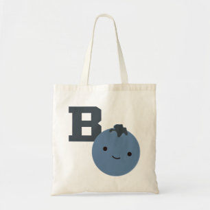 Bolso De Tela B es para Blueberry