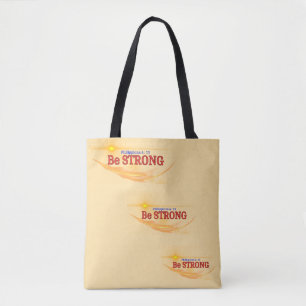 Bolso De Tela B Fuerte (Filpianos 4:13) ToteBag