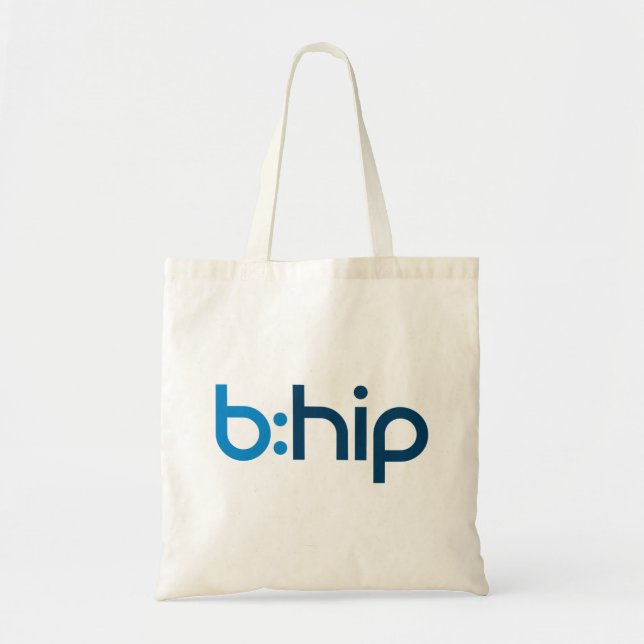 Bolso De Tela b: tote del presupuesto de la cadera (Frente)