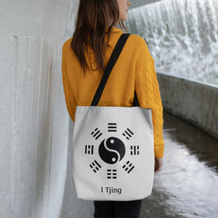 Bolso De Tela Ba Gua, ocho trigramas, personalizable Yin yang