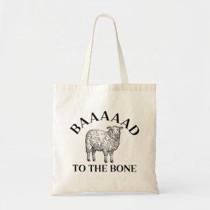 Bolso De Tela Baaaaad Al Hueso