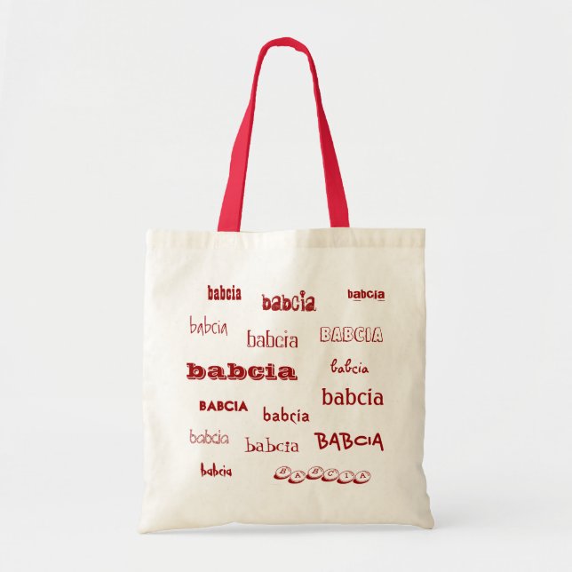 Bolso De Tela babcia (Frente)