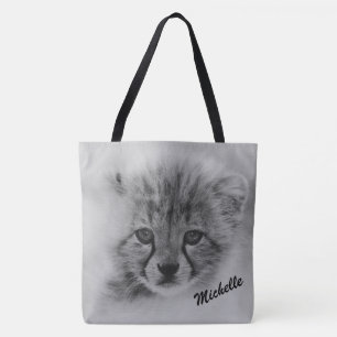 Bolso De Tela Baby Cheetah