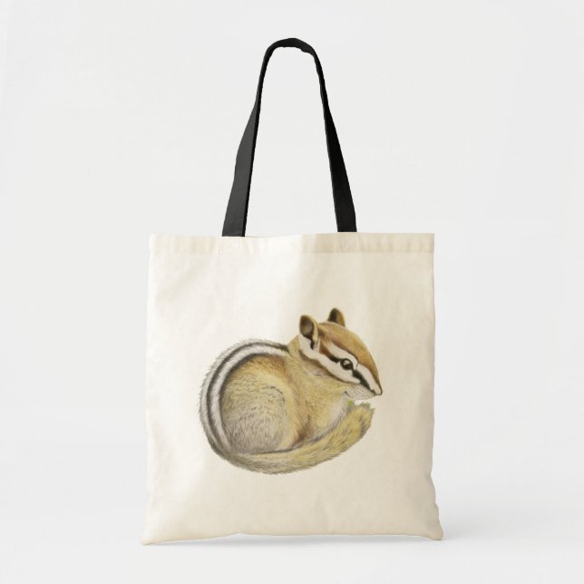 Bolso De Tela Baby Chipmunk (Frente)