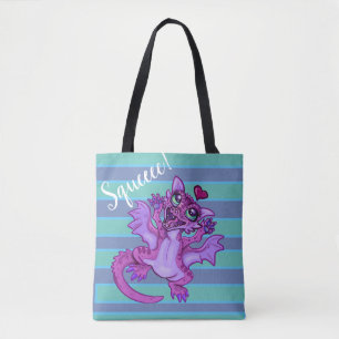 Bolso De Tela Baby Dragon Love