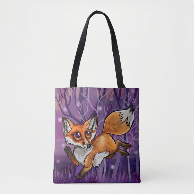 Bolso De Tela Baby Fox (Anverso)