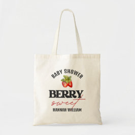Bolso De Tela Baby Shower Berry Sweet Strawberries