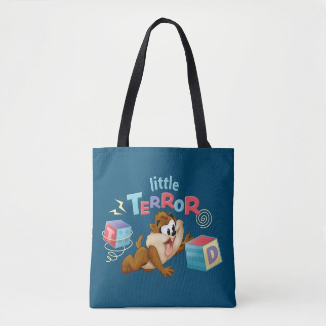 Bolso De Tela Baby TAZ™ | Pequeño Terror (Anverso)