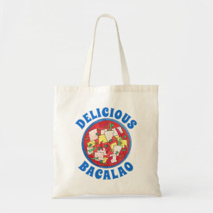 Bolso De Tela Bacalao Cocina puertorriqueña Salado Pescado De Ba
