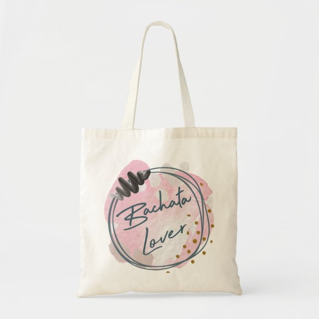 Bolso De Tela Bachata lover, baile latino (Frente)