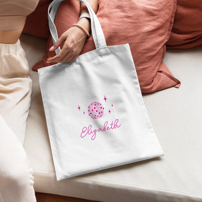 Bolso De Tela Bachelorette de Disco Personalizada (Subido por el creador)