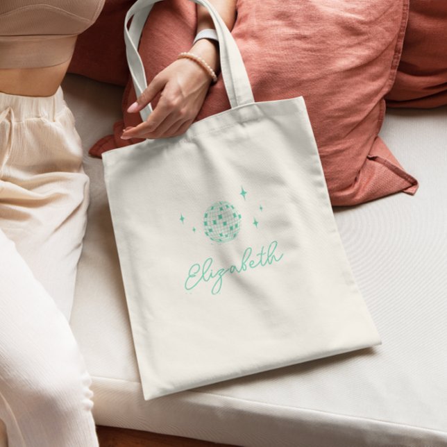 Bolso De Tela Bachelorette de Disco Personalizada (Subido por el creador)