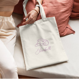 Bolso De Tela Bachelorette Gorra de Cowgirl personalizada