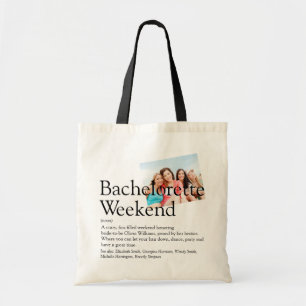 Bolso De Tela Bachelorette Weekend Definition Photo