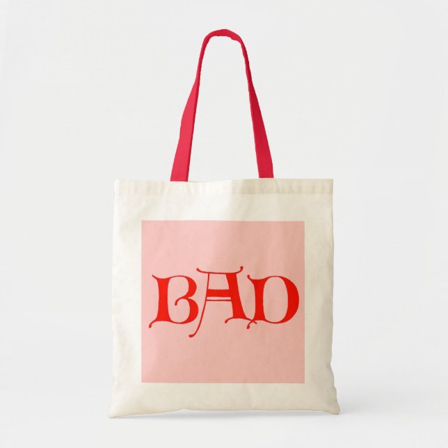 Bolso De Tela BAD Bag (Frente)