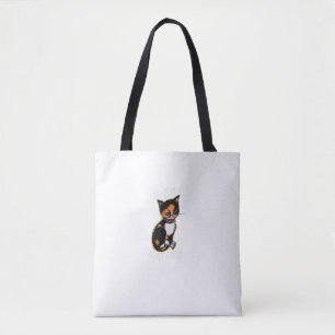 Bolso De Tela Badass Cat Mom Fun Calico