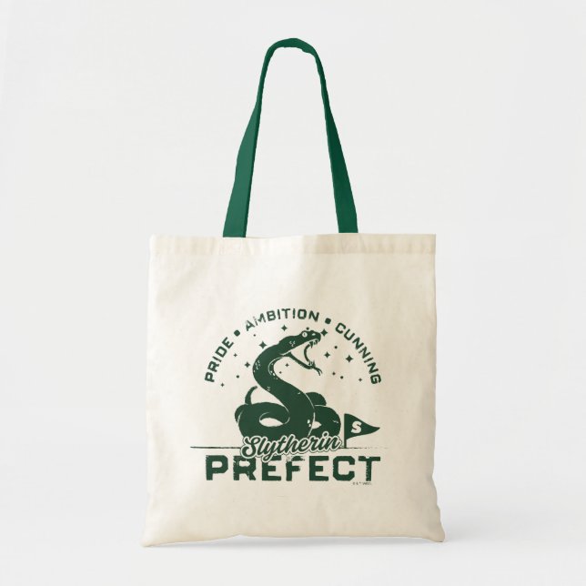 Bolso De Tela Badge Prefecto SLYTHERIN™ (Frente)
