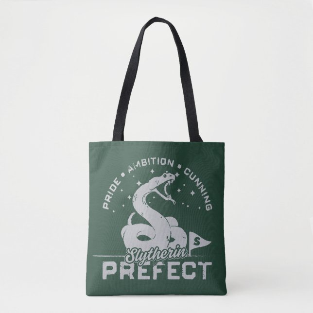 Bolso De Tela Badge Prefecto SLYTHERIN™ (Anverso)