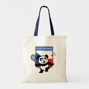 Bolso De Tela Badminton Panda República Checa