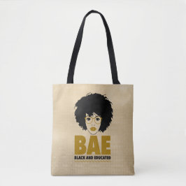 Bolso De Tela BAE: Mujer negra africana educada