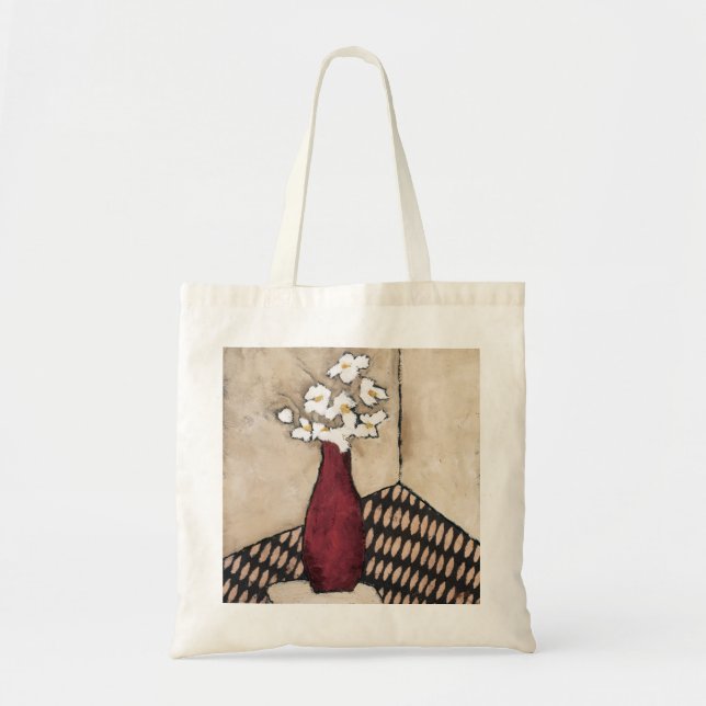 Bolso De Tela BAG05 Vase.tif rojo (Frente)