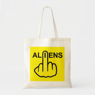 Bolso De Tela Bag Aliens Flip