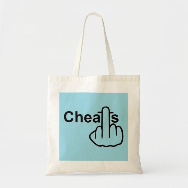 Bolso De Tela Bag Cheats Flip (Frente)