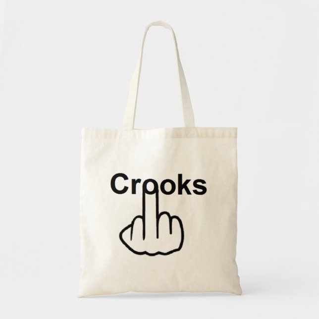 Bolso De Tela Bag Crooks Flip (Frente)