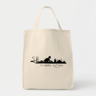 Bolso De Tela Bag de tote de los gatitos de Estambul