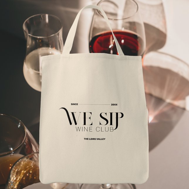Bolso De Tela Bag De Vino Personalizado De Wine Club (Subido por el creador)
