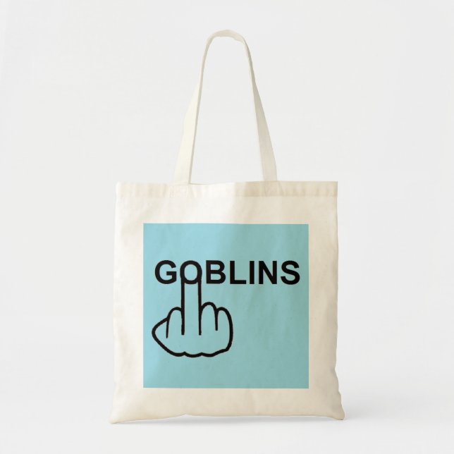 Bolso De Tela Bag Goblins Flip (Frente)