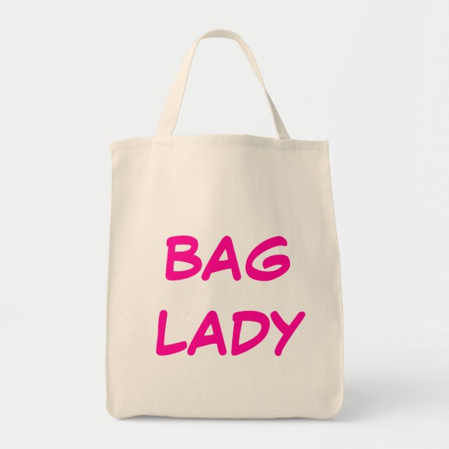 BOLSO DE TELA BAG LADY (Frente)