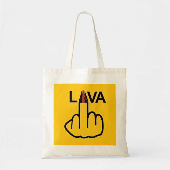 Bolso De Tela Bag Lava Flip (Frente)