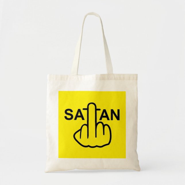 Bolso De Tela Bag Satan Flip (Frente)