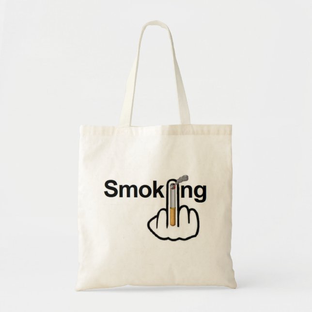Bolso De Tela Bag Smoking Flip (Frente)