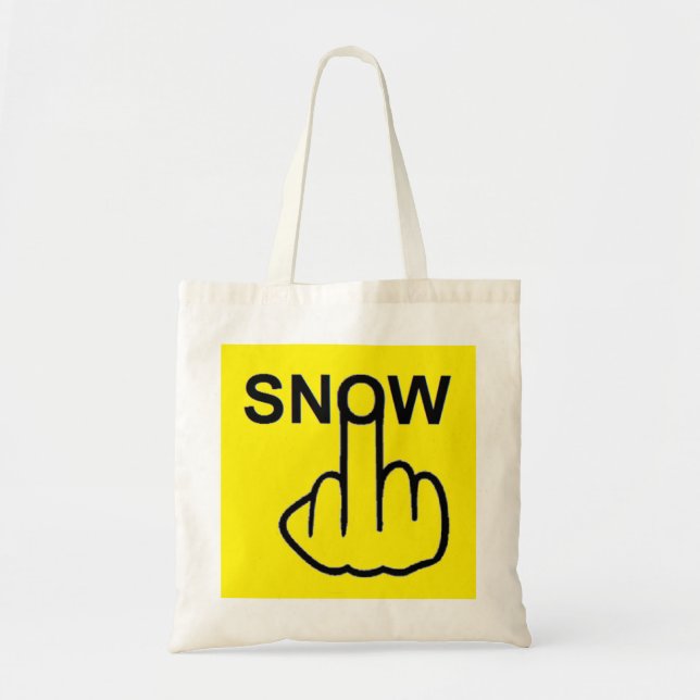 Bolso De Tela Bag Snow Flip (Frente)
