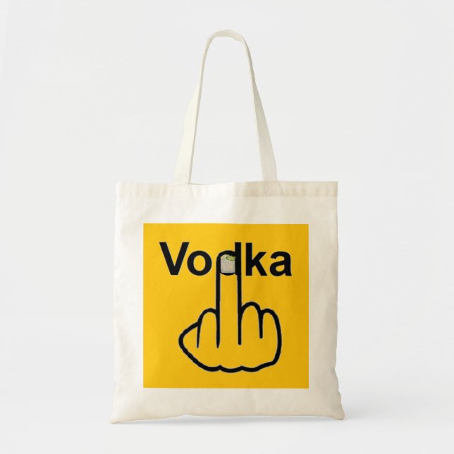 Bolso De Tela Bag Vodka Flip (Frente)