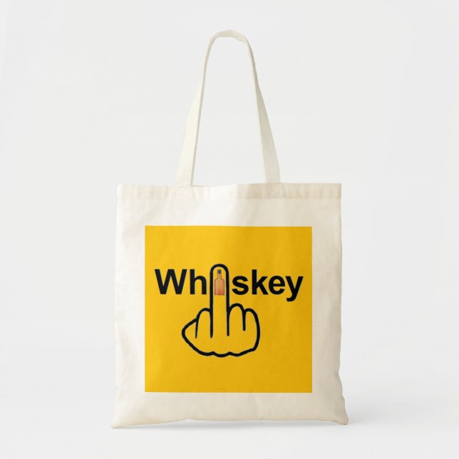 Bolso De Tela Bag Whiskey Flip (Frente)