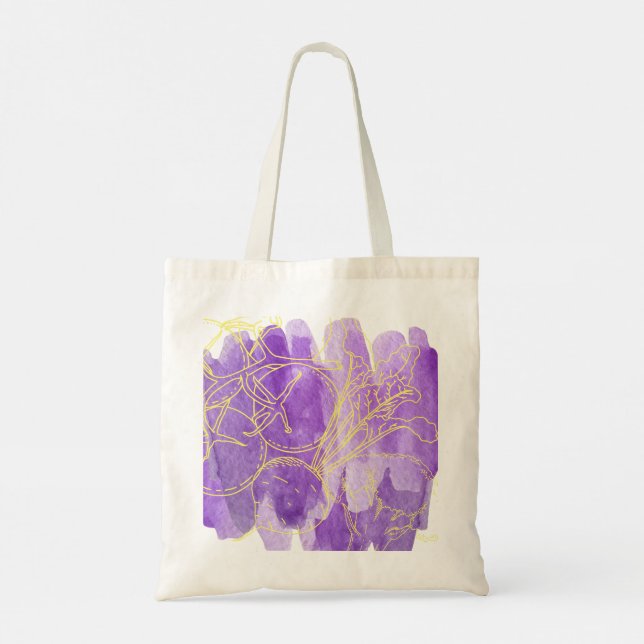 BOLSO DE TELA BAGAS DE GROCERY (Reverso)