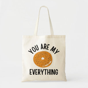Bolso De Tela Bagel, tú eres todo gracioso