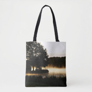Bolso De Tela bagstcn matinal Lake Scene