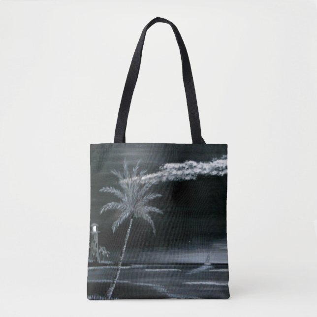 Bolso De Tela Bahía de faro (Anverso)
