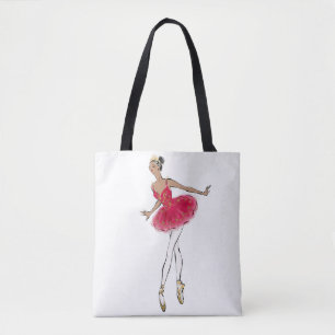 Bolso De Tela Bailarín de ballet afroamericano del cascanueces