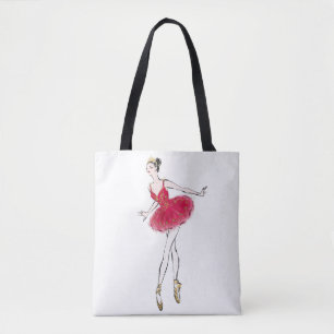 Bolso De Tela Bailarín de ballet del cascanueces